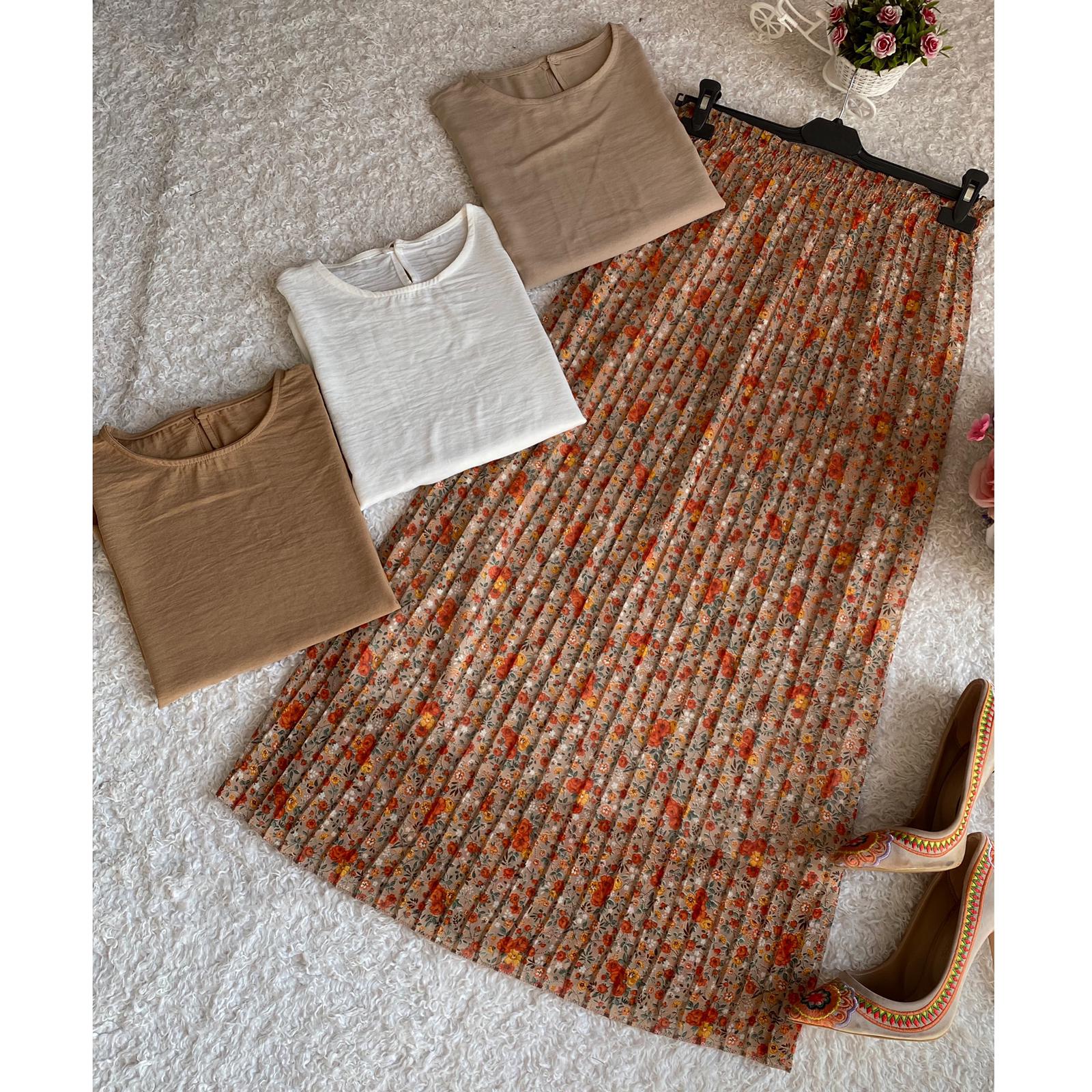 Sezona Etek Bluz Kombin - Görsel 2