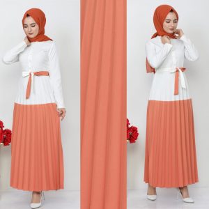 A Kalite pileseli elbisemiz