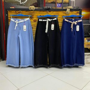 Likralı salaş kot pantolon