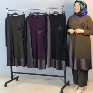 Tunik pantolon takım
