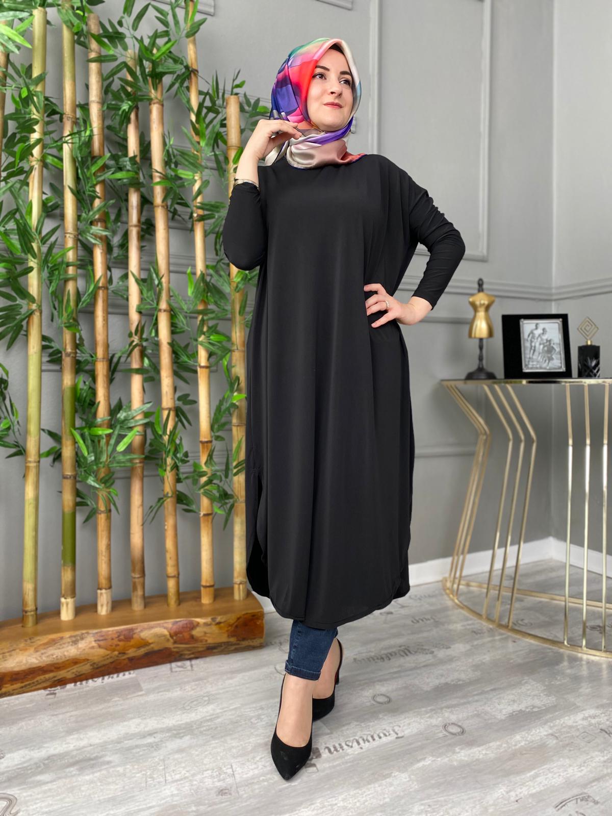 Şık ve rahat salaş tunik - Görsel 7