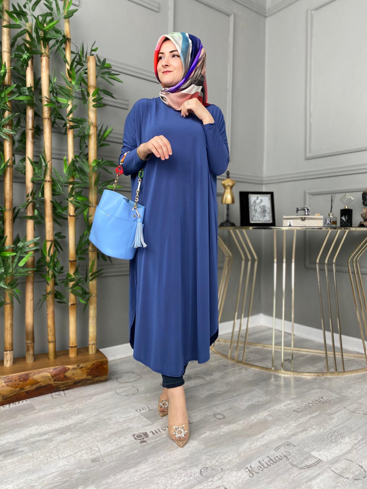 Şık ve rahat salaş tunik - Görsel 9