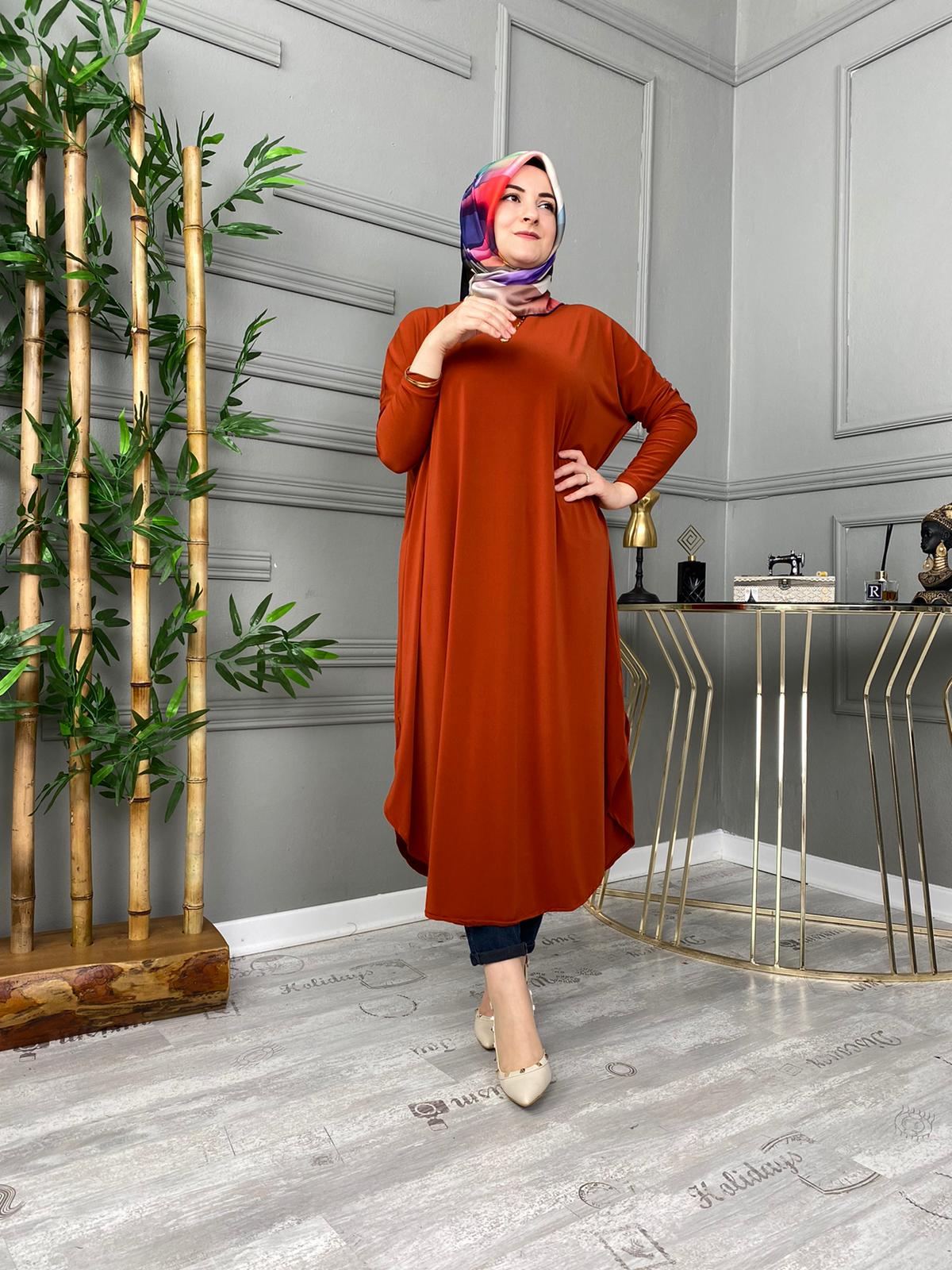 Şık ve rahat salaş tunik - Görsel 12