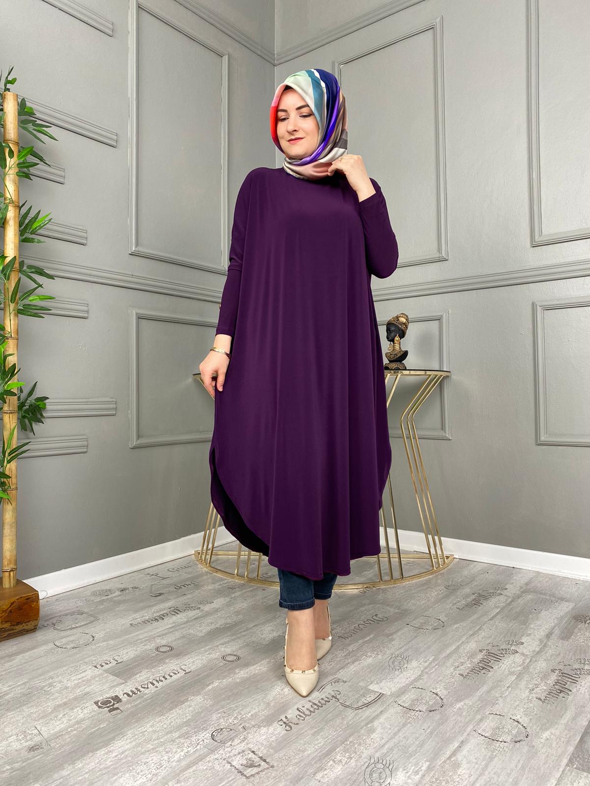 Şık ve rahat salaş tunik - Görsel 14