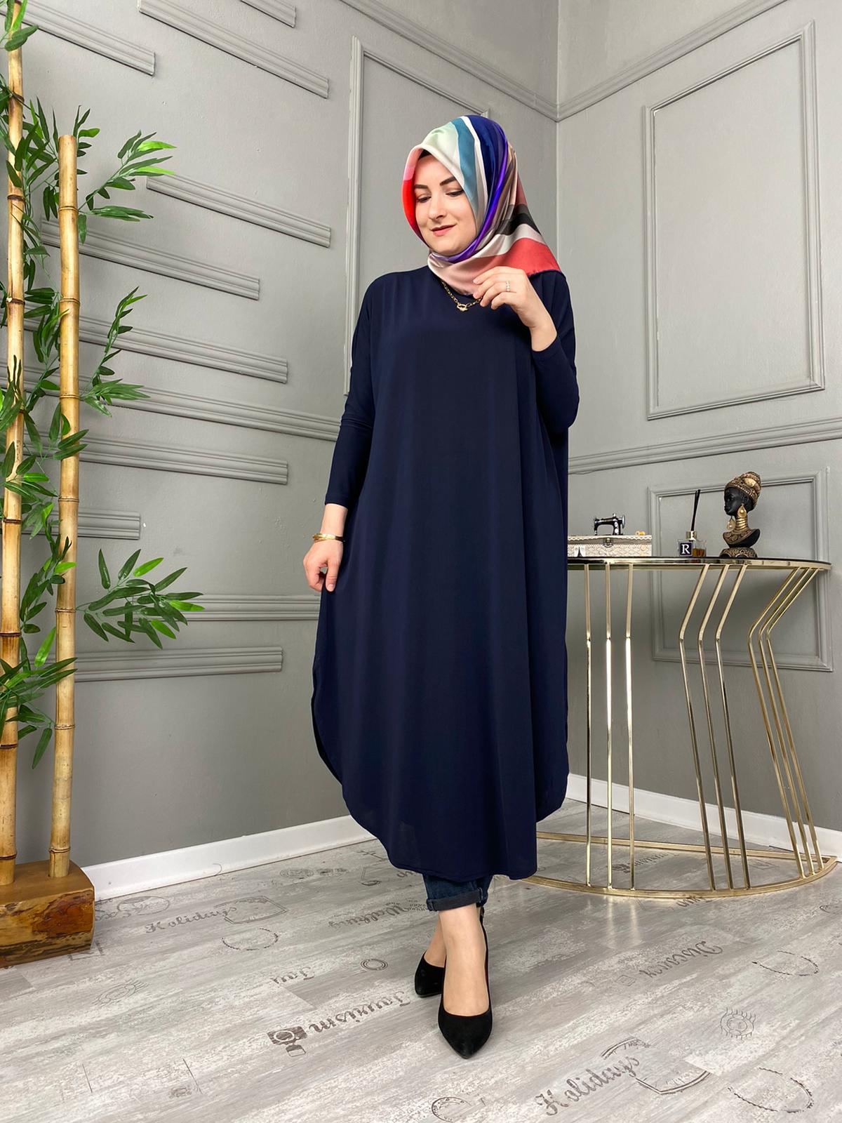 Şık ve rahat salaş tunik - Görsel 5