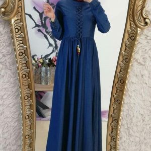 Yeni model kot elbise