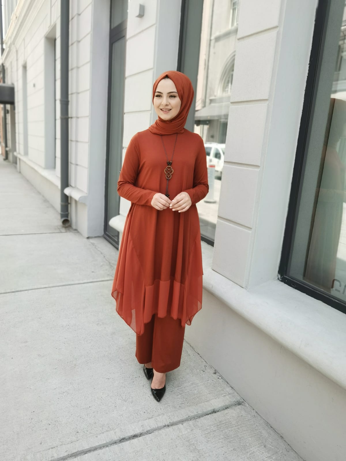 Tunik pantolon takım