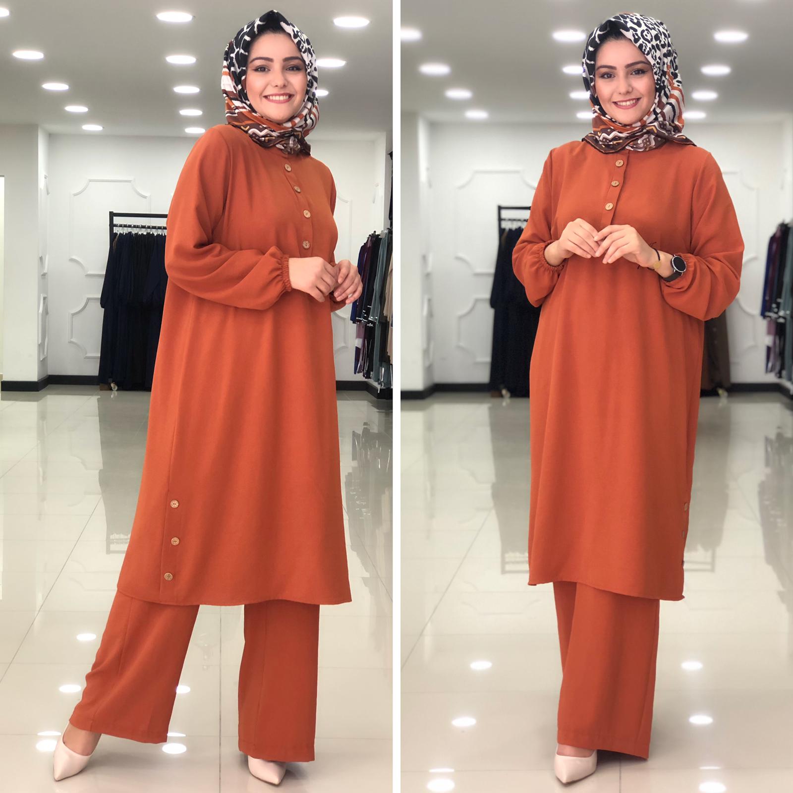 Büyük beden tunik takım - Görsel 3