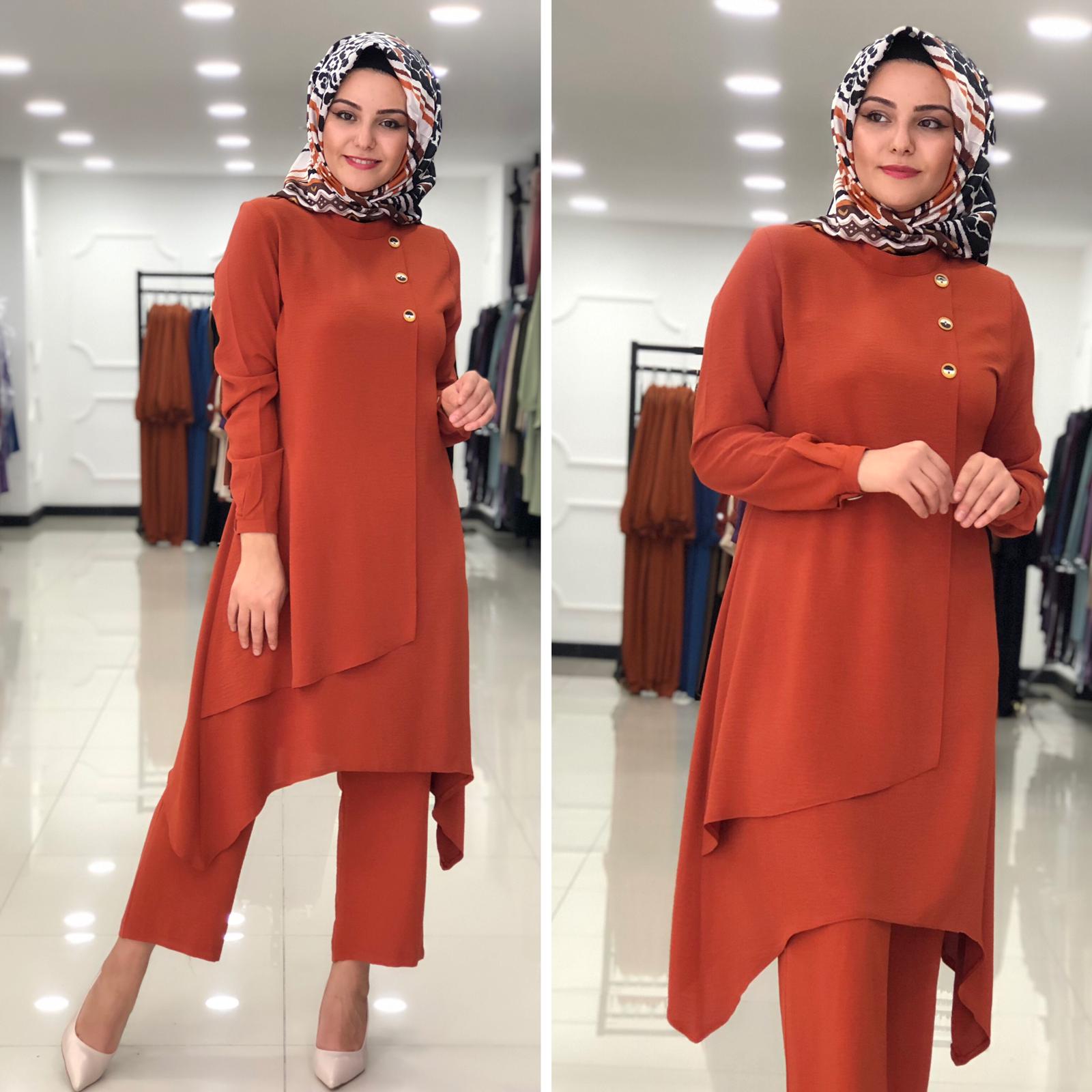 Tunik pantolon takım - Görsel 2