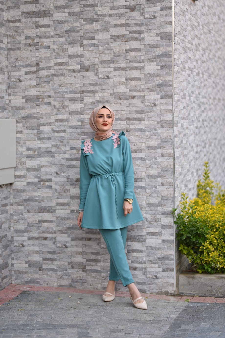 Tunik pantolon takım