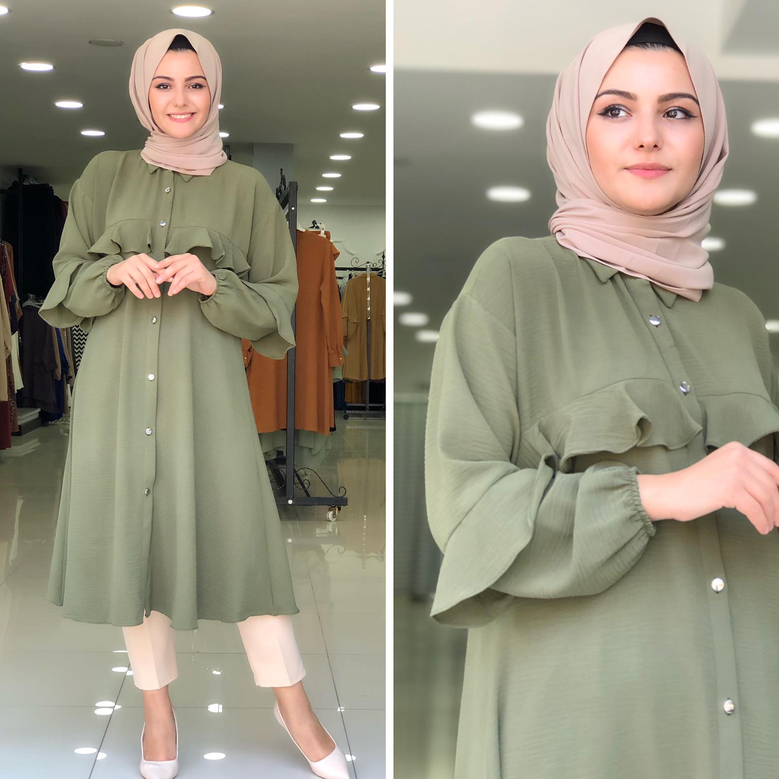 Tunik pantolon takım - Görsel 6