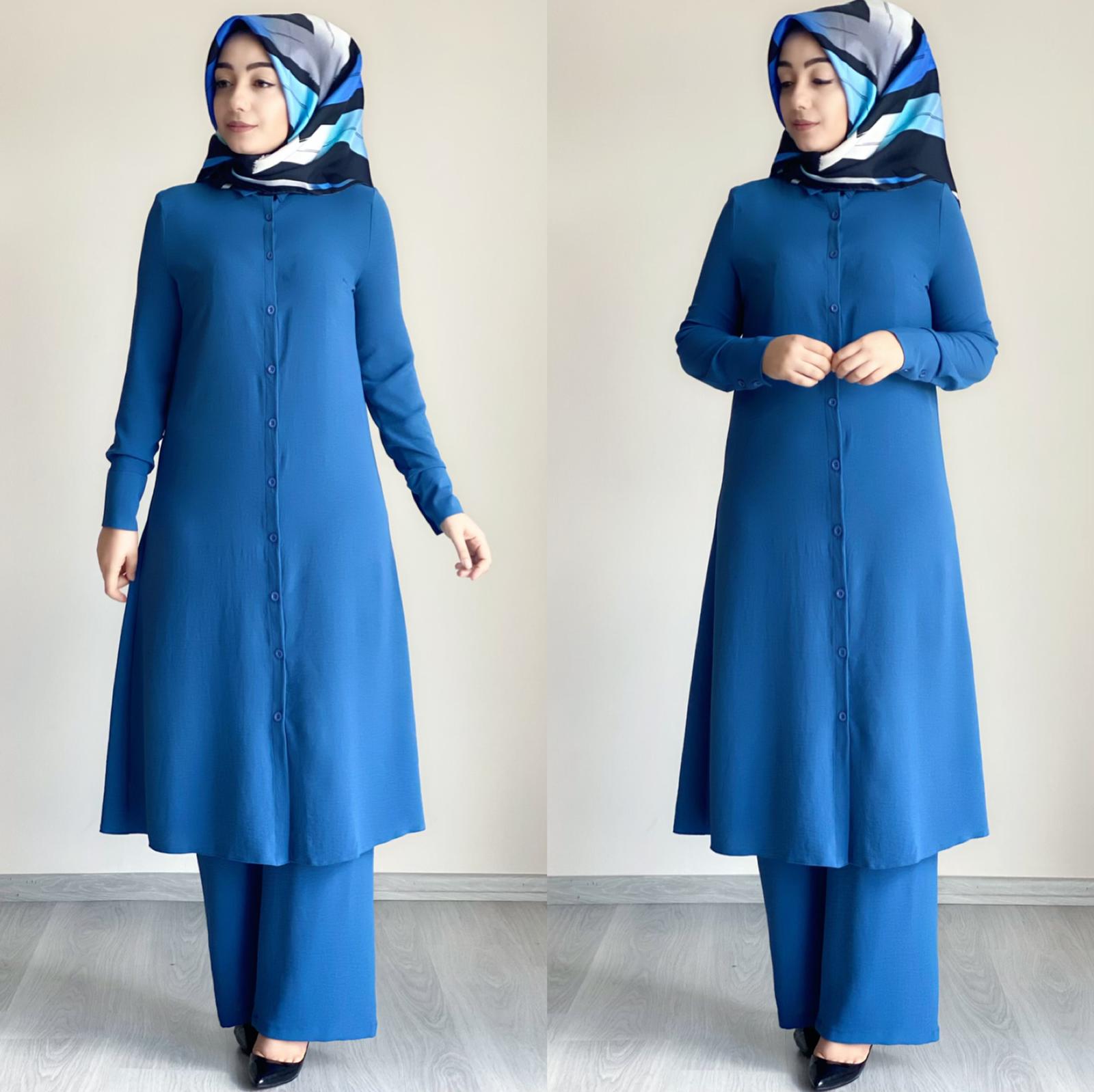 Tunik pantolon takım - Görsel 3