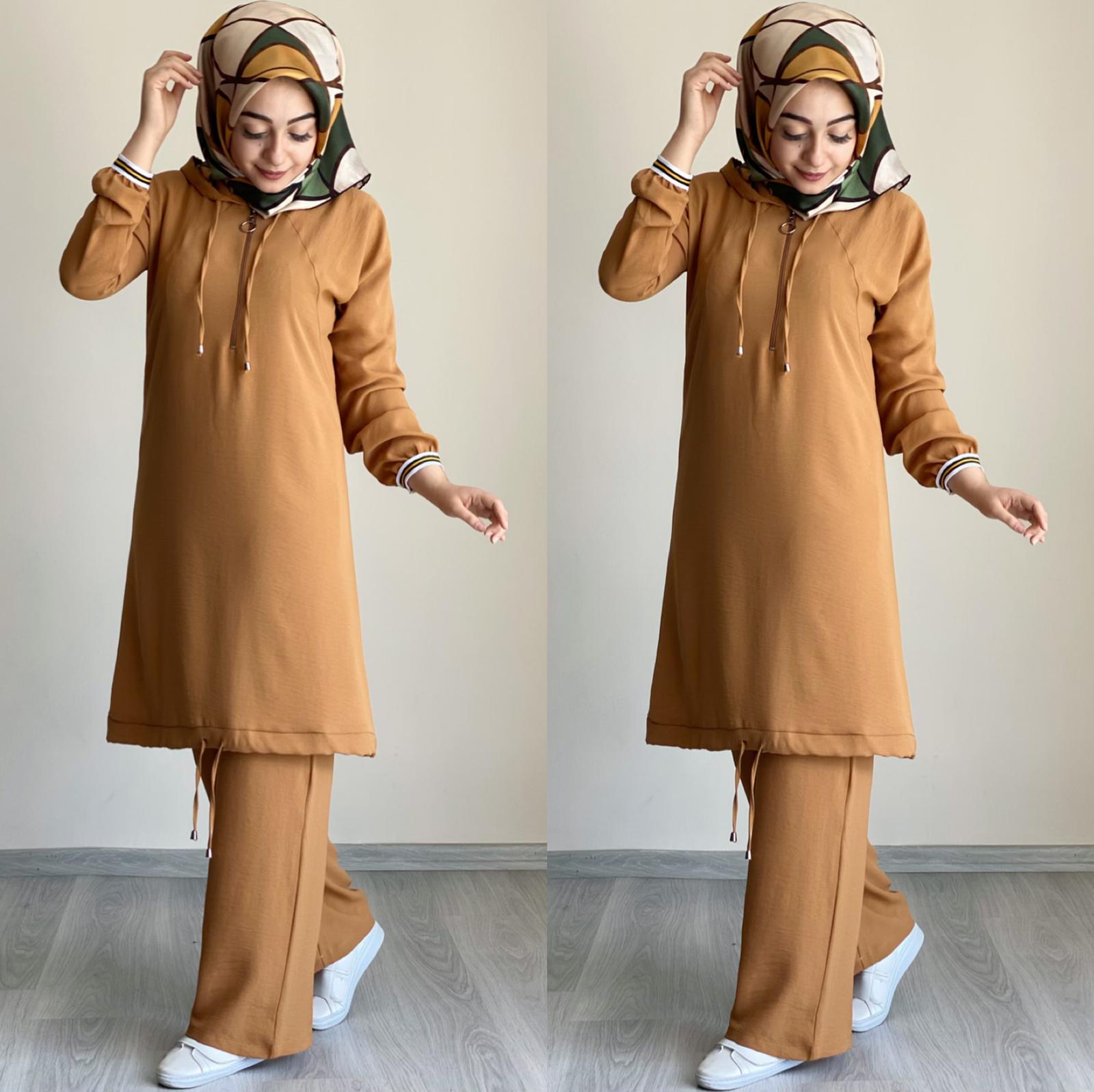 Tunik pantolon takım - Görsel 7