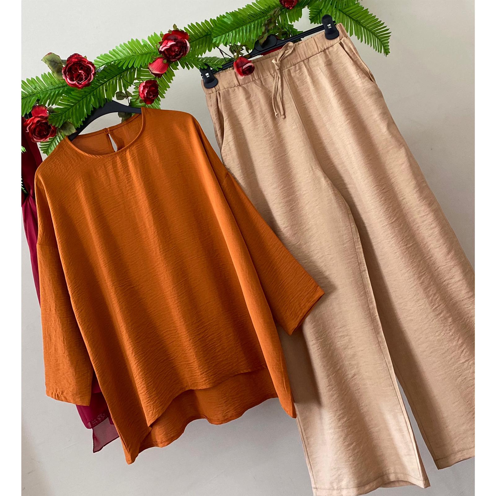 Tunik pantolon takım - Görsel 3