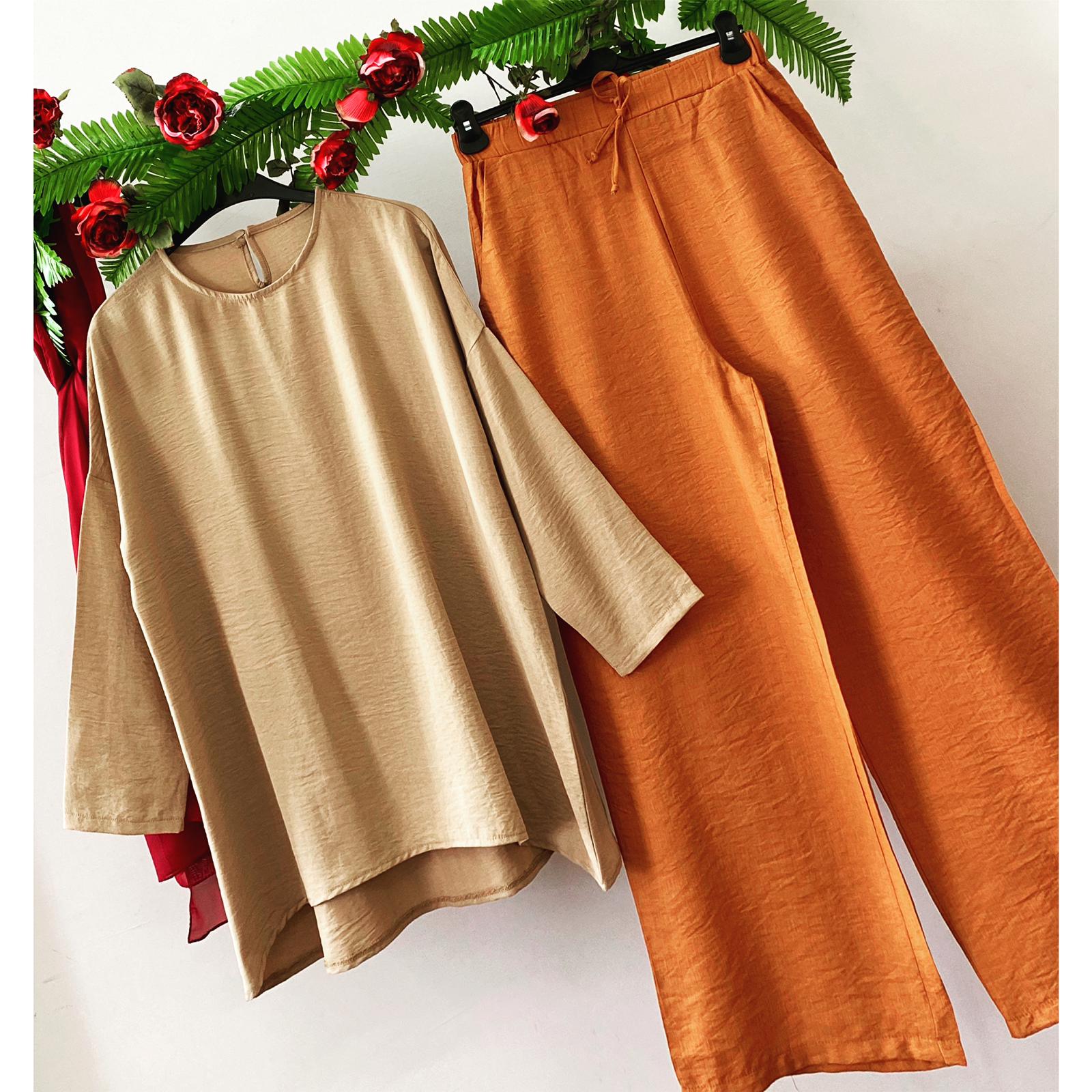 Tunik pantolon takım - Görsel 5