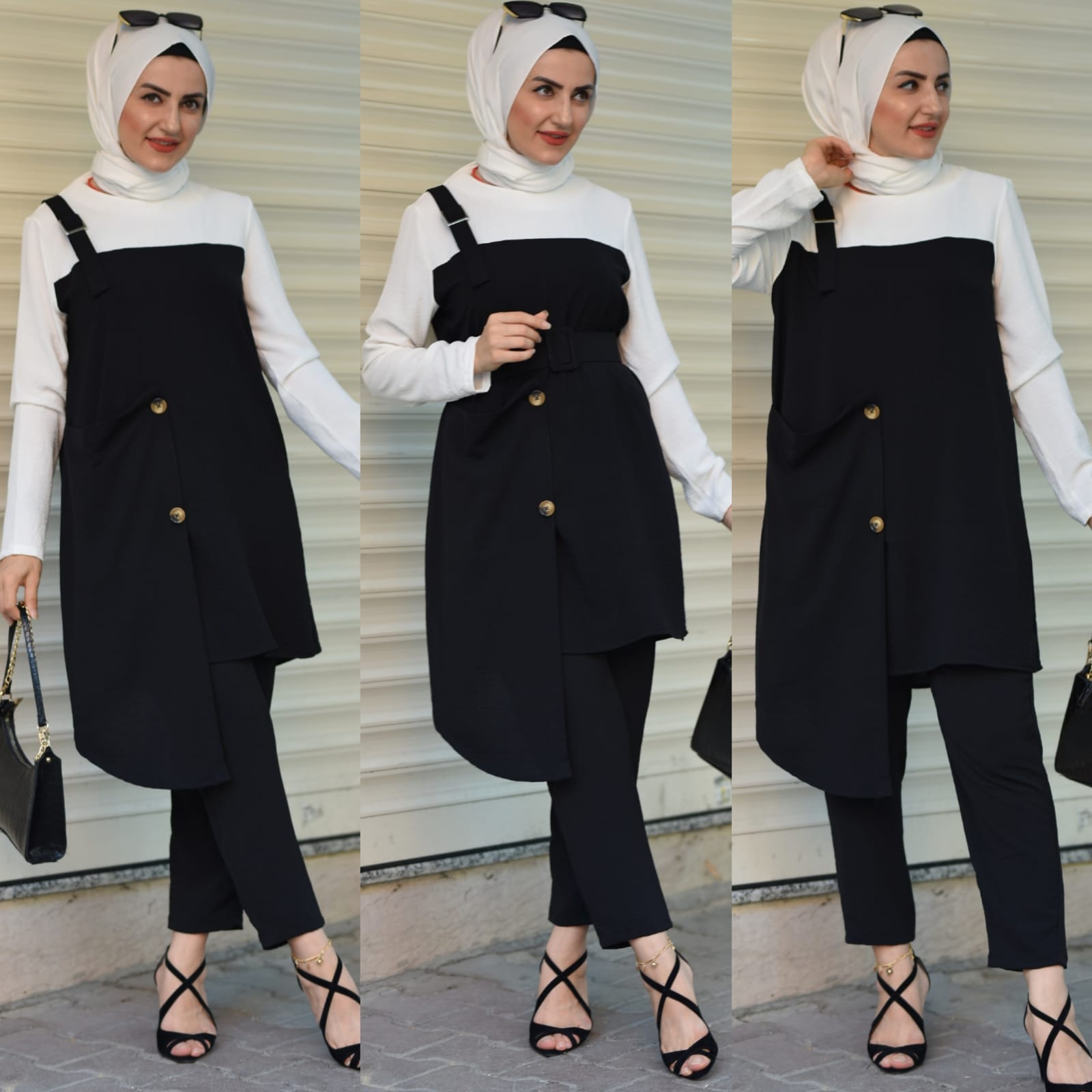 Yazlık tunik pantolon takım