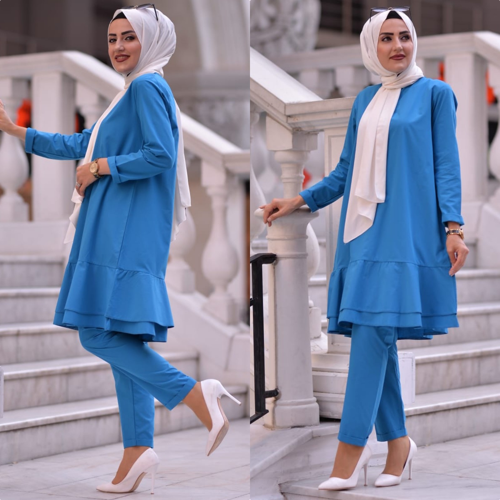 Tunik pantolon takım