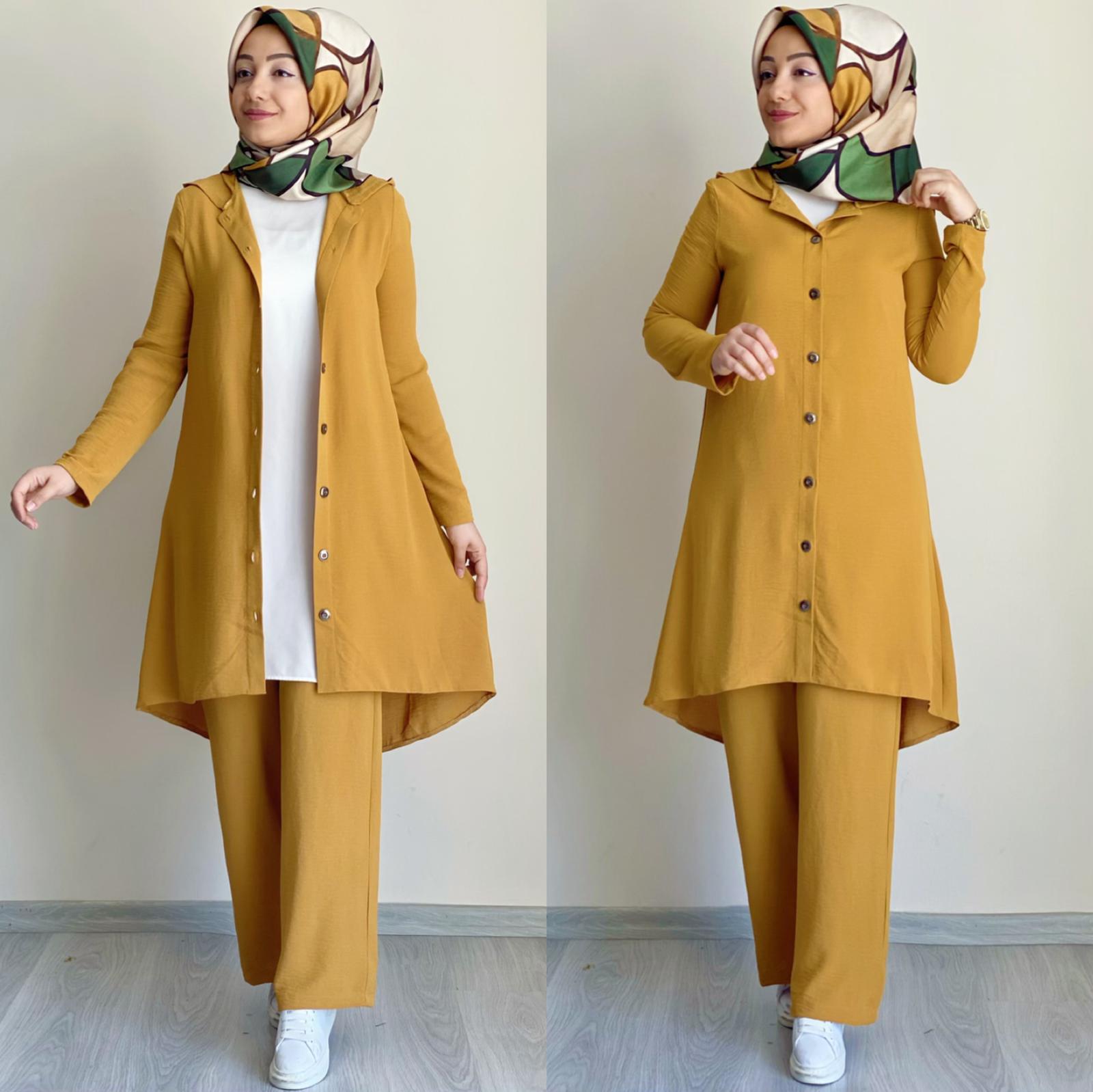 Pantolon Kap iç tunik takım - Görsel 2