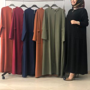 Ferace büyük beden Ayrobin Kumaş
