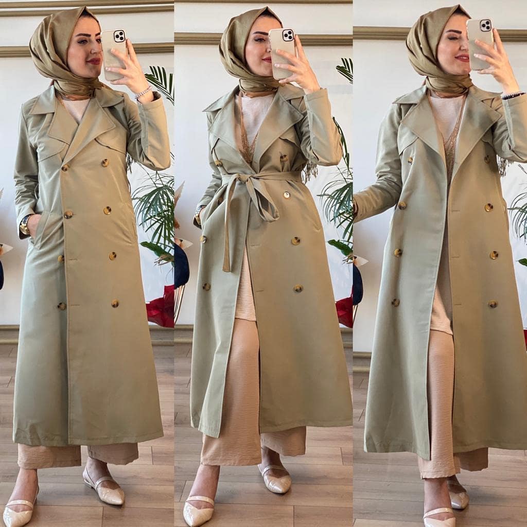 Klasik Trenç 1.sınıf gabardin kumaş - Görsel 4