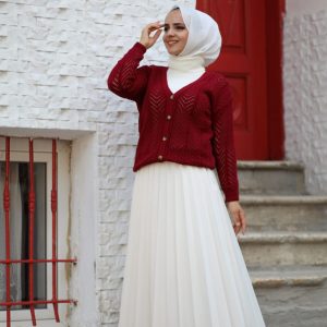 3lü kombin hırka badi etek