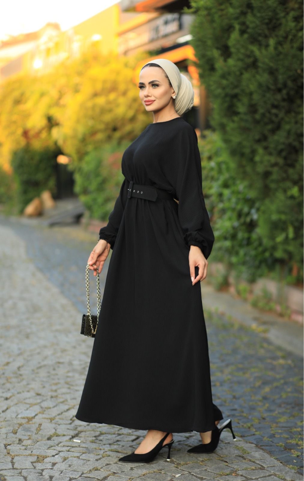 Mevlana model elbise - Görsel 2