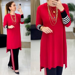 Büyük beden şerit takım