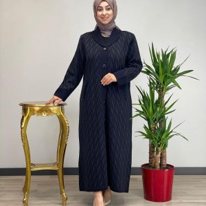 Büyük beden örgü triko pardüsü