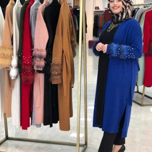 Örme kürklü Hırka