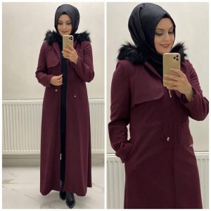 Tam boy kaşe kaban astarlı