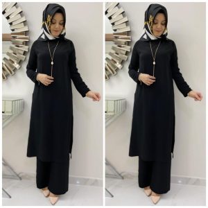 Büyük beden Tunik pantolon takım