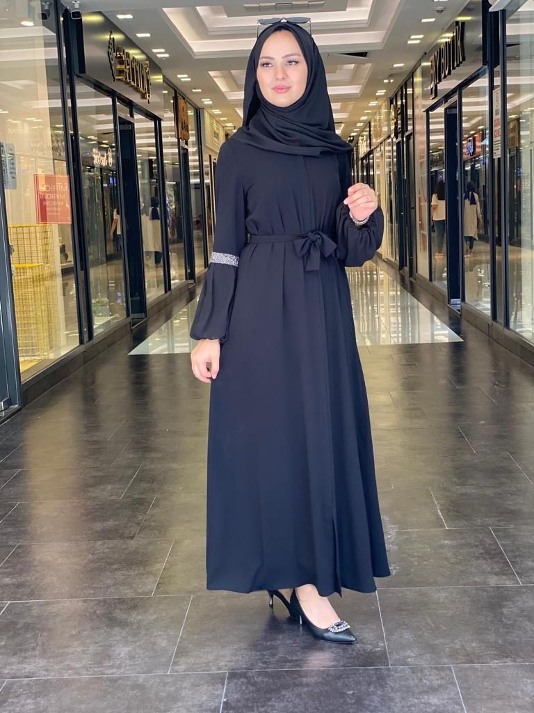 Büyük beden Abaya ferace - Görsel 2