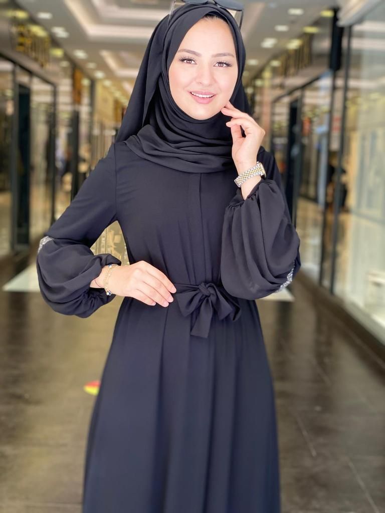 Büyük beden Abaya ferace - Görsel 3