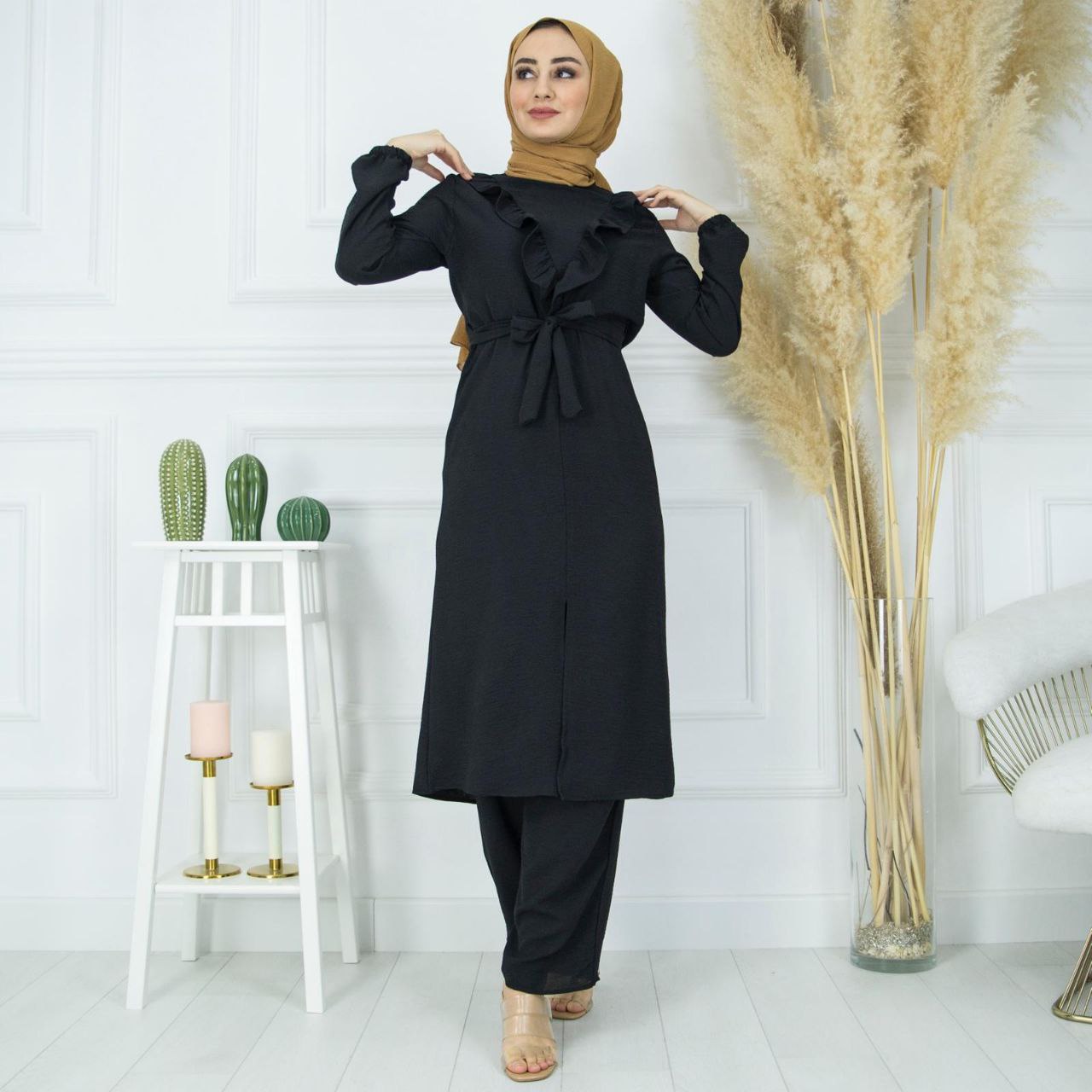 Tunik pantalon takım - Görsel 3
