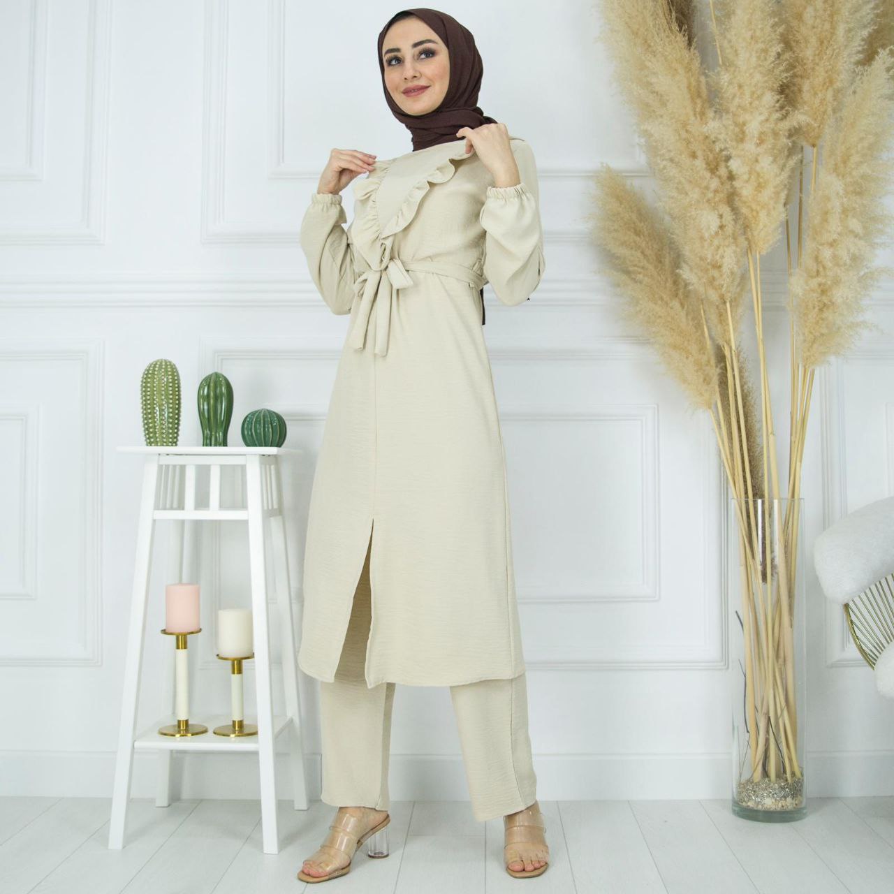 Tunik pantalon takım - Görsel 7