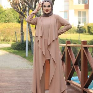 Tunik pantolon hırka 3 lü takım