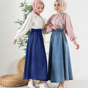 Kloş kot etek