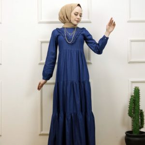 Kot elbise yakası  fırfırlı