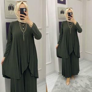 Tunik  takım sandy kumaş