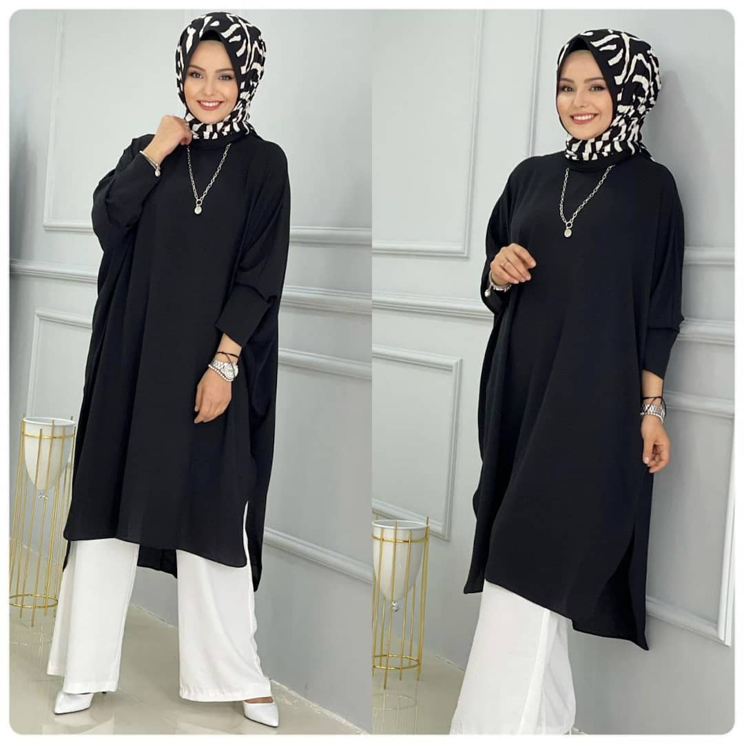 Sanem tunik ayrobin kumaş - Görsel 2