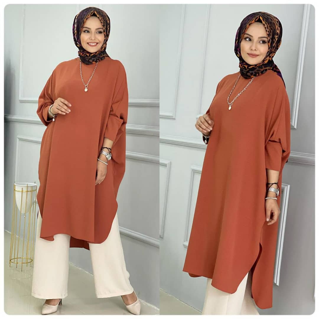 Sanem tunik ayrobin kumaş - Görsel 4