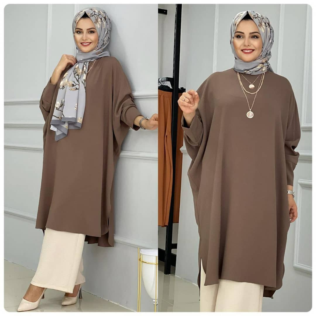 Sanem tunik ayrobin kumaş - Görsel 5