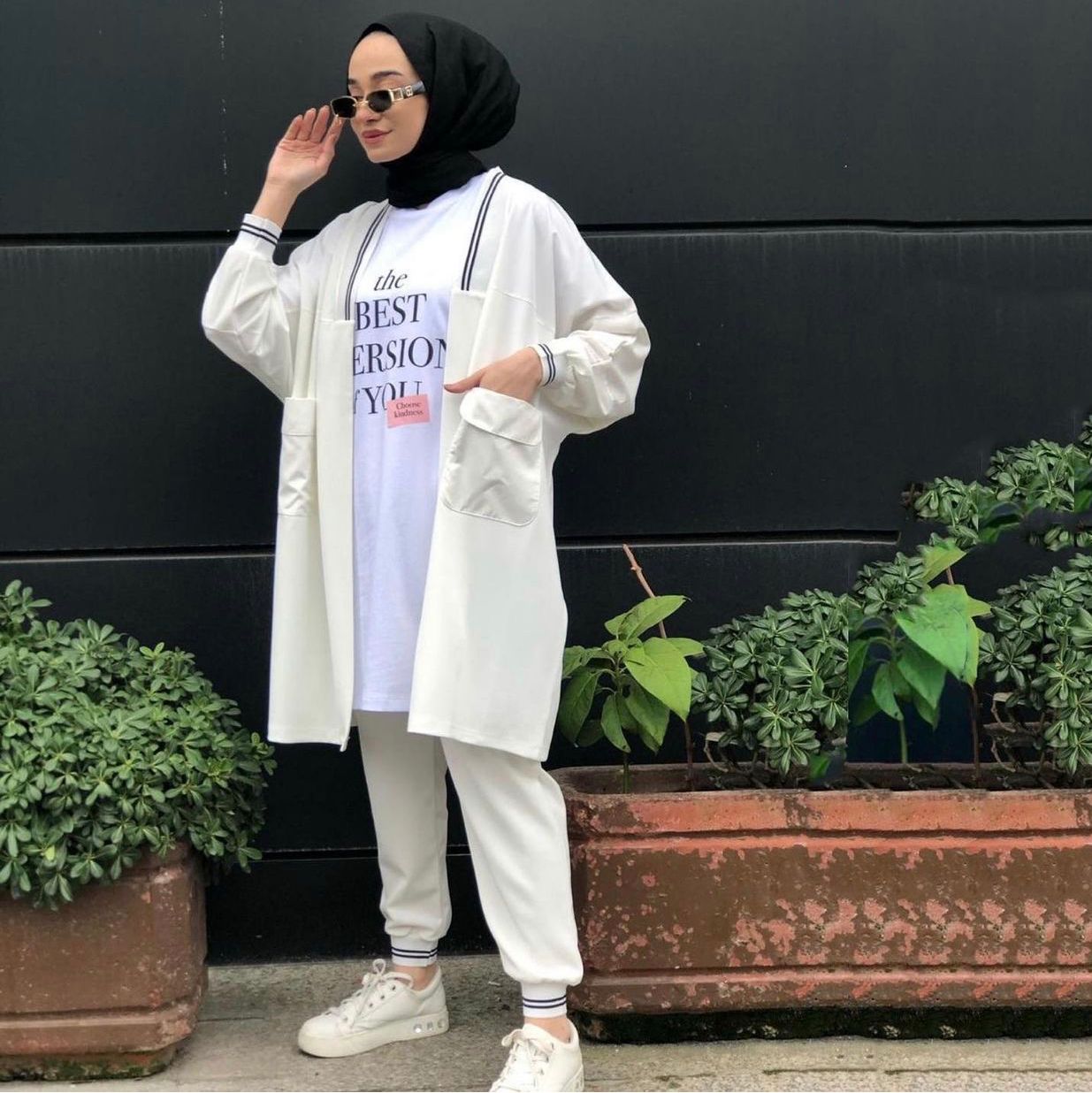Spor tunik takım hürrem kumaş - Görsel 4