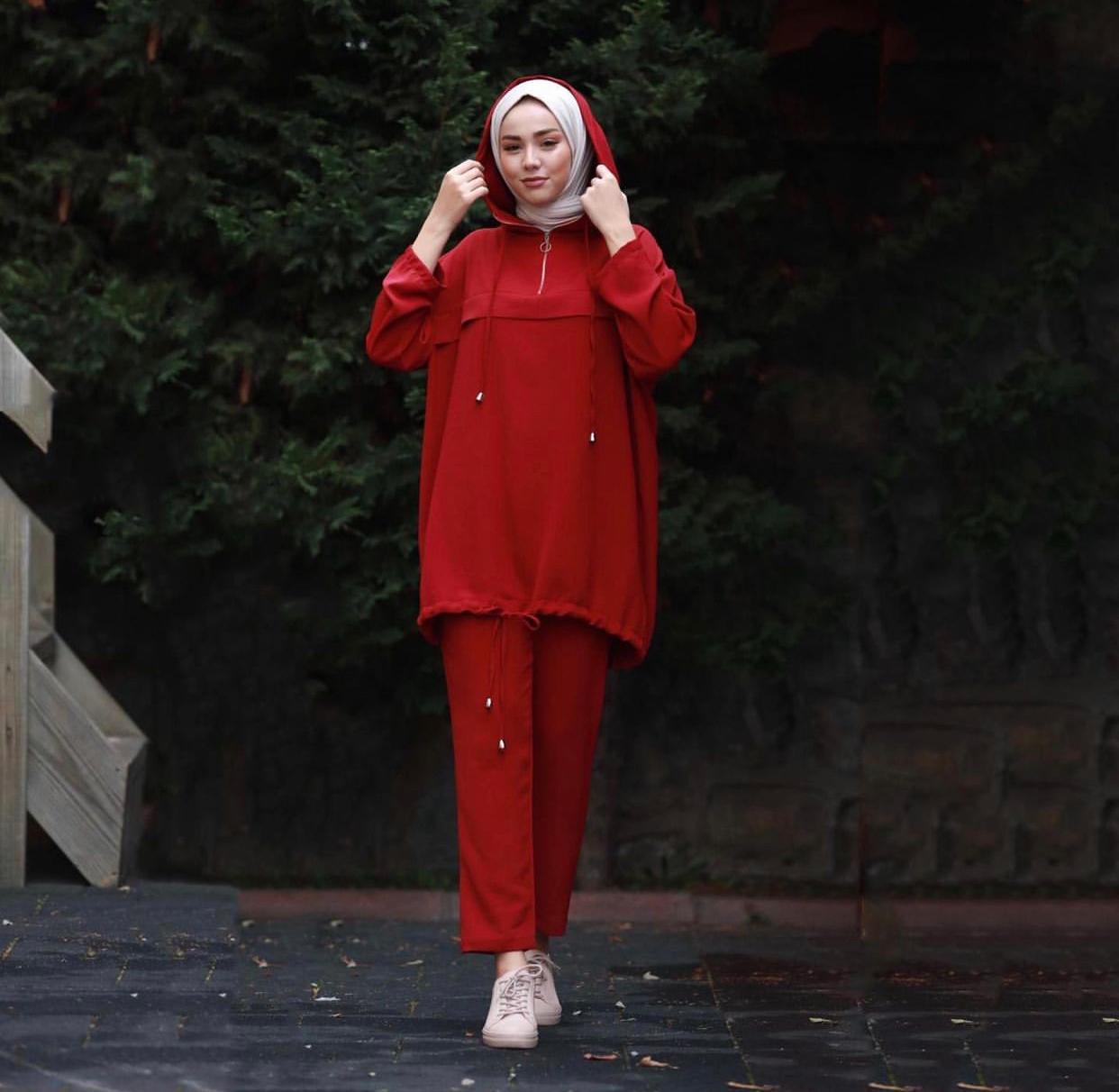 Bahar tunik pantolon takım - Görsel 2