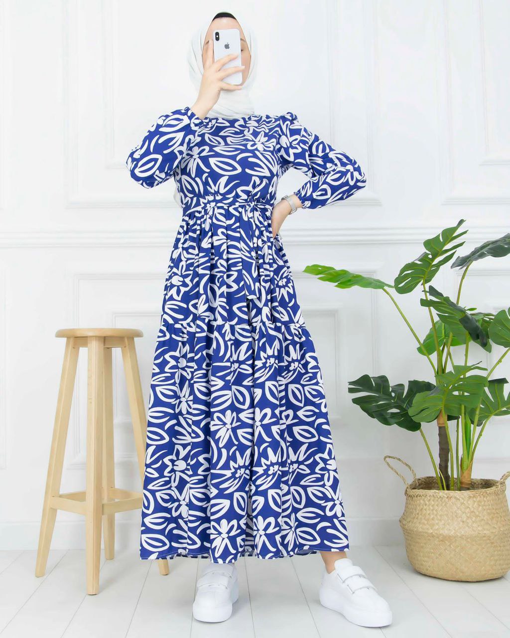 Yeni model terikoton elbise - Görsel 6
