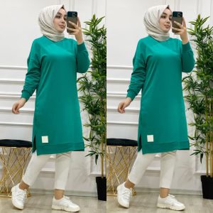 Spor tunik iki iplik kumaş