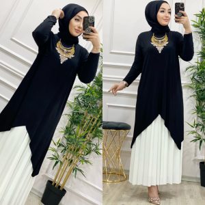Etek tunik takım sandy kumaş
