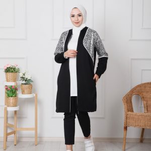 Ribanalı cepli spor kap