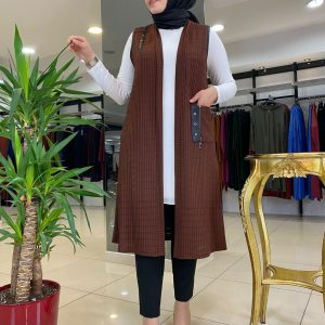 Büyük beden kaşkorse yelek