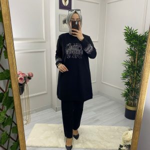 Büyük beden takım iki iplik kumaş